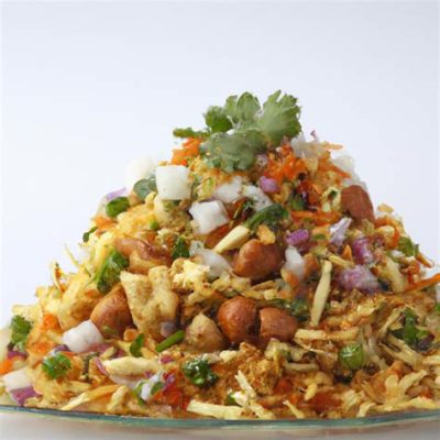  Bhel Puri – Krunchy i Pikantna Bombka Smaków z Ulic Banglore!